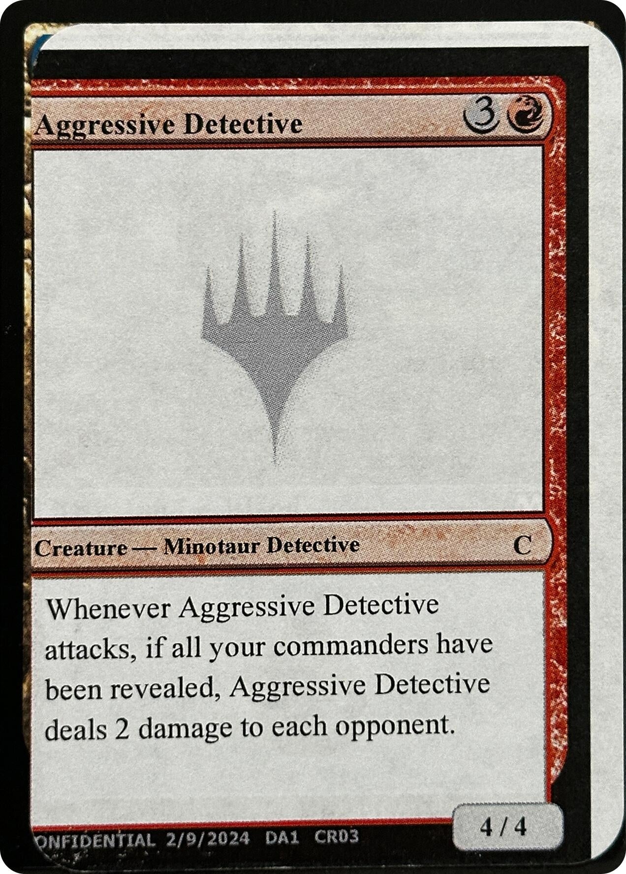 Aggressive Detective