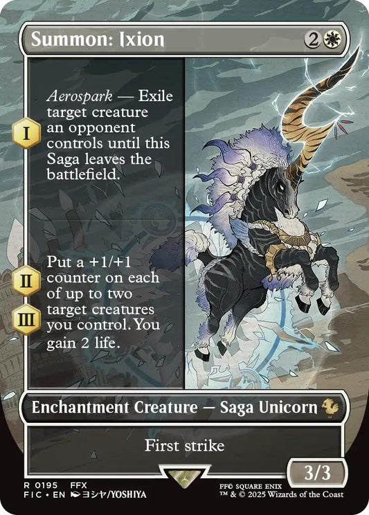 Image for Summon: Ixion (Borderless) (195) - Magic: The Gathering