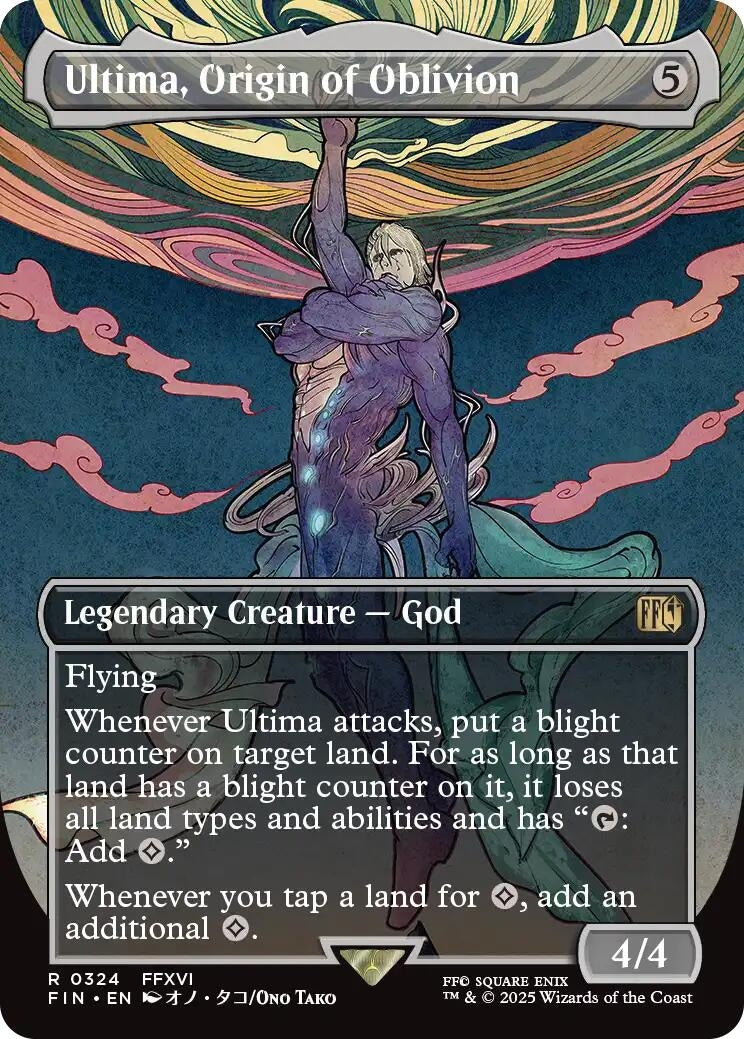 Image for Ultima, Origin of Oblivion (Borderless) (324) - Magic: The Gathering