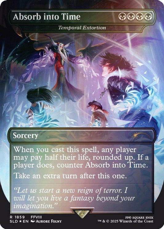 Absorb into Time - Temporal Extortion (Rainbow Foil) (1859)