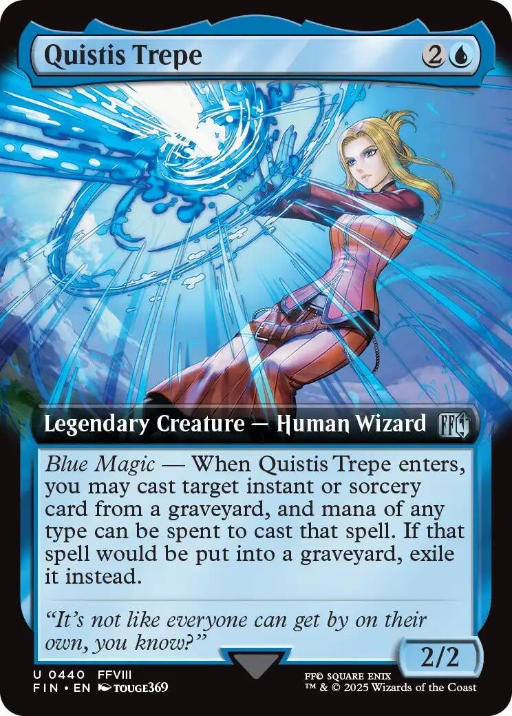 Image for Quistis Trepe (Extended Art) (440) - Magic: The Gathering