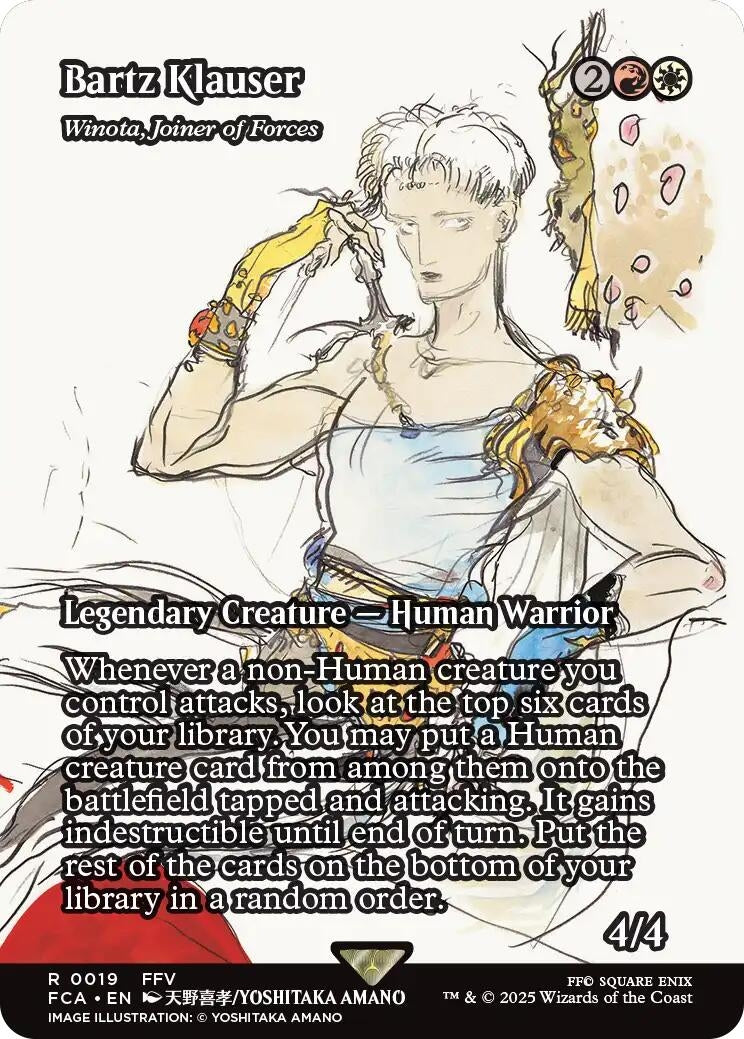 Image for Bartz Klauser - Winota, Joiner of Forces (Showcase) (19) - Magic: The Gathering