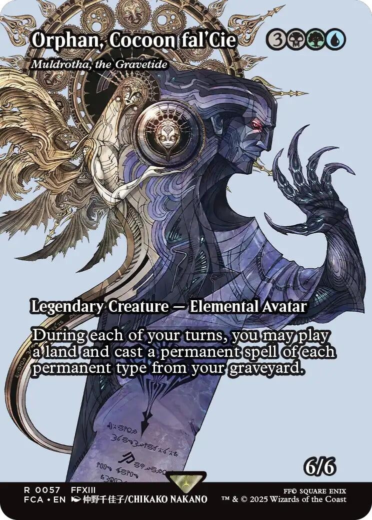 Image for Orphan, Cocoon fal'Cie - Muldrotha, the Gravetide (Showcase) (57) - Magic: The Gathering