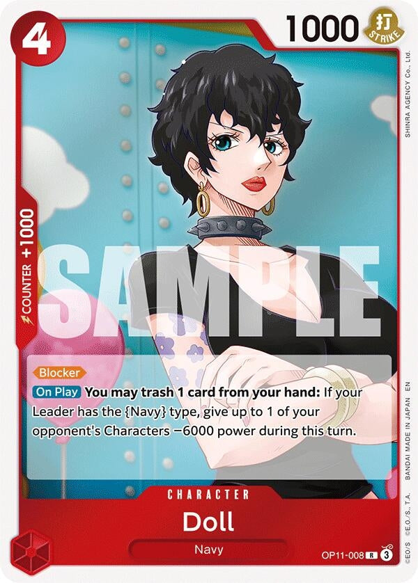 Image for Doll (OP11-008) - One Piece Card Game