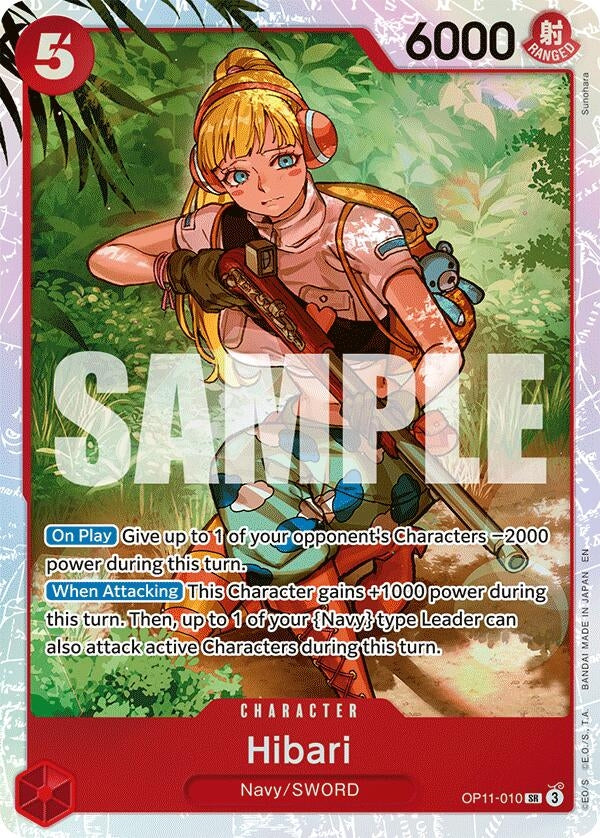 Image for Hibari (OP11-010) - One Piece Card Game