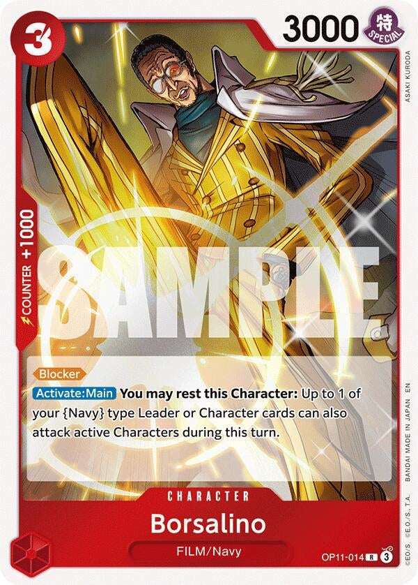 Image for Borsalino (OP11-014) - One Piece Card Game