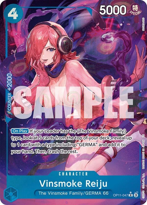 Image for Vinsmoke Reiju (Alternate Art) (OP11-047) - One Piece Card Game