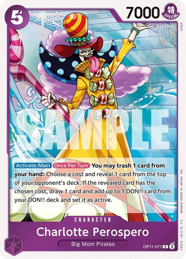 Image for Charlotte Perospero (OP11-071) - One Piece Card Game