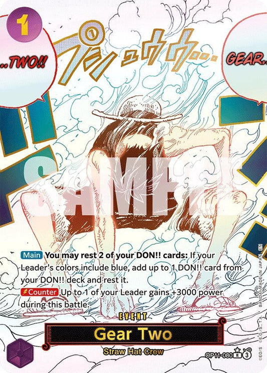 Image for Gear Two (Alternate Art) (OP11-080) - One Piece Card Game