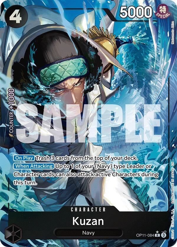 Image for Kuzan (Alternate Art) (OP11-084) - One Piece Card Game