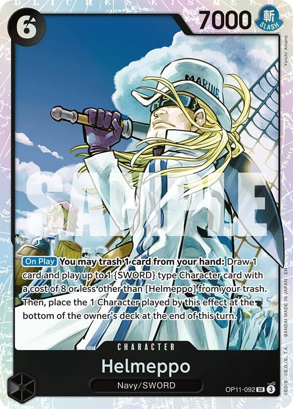 Image for Helmeppo (OP11-092) - One Piece Card Game