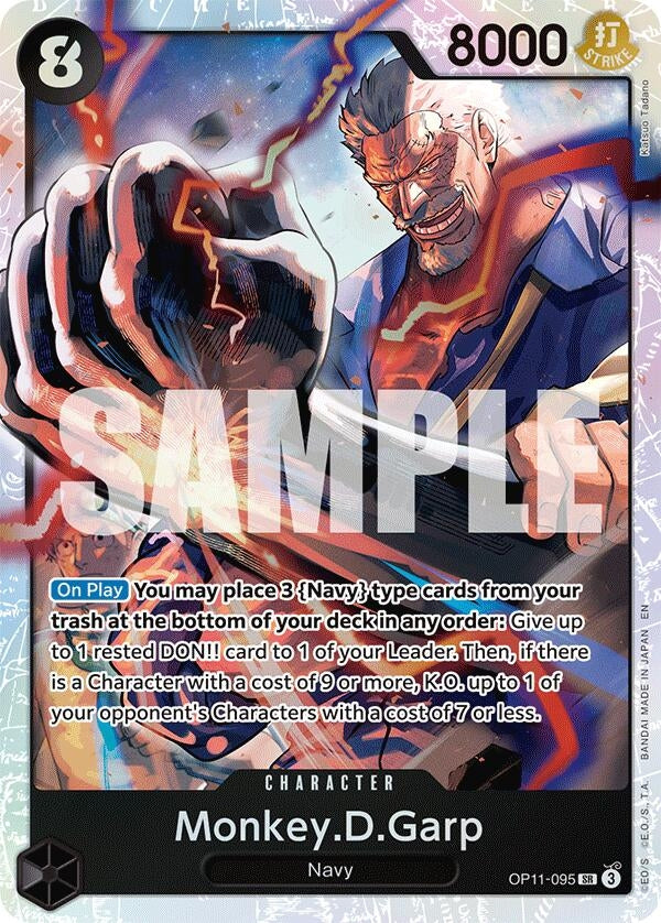 Image for Monkey.D.Garp (OP11-095) - One Piece Card Game