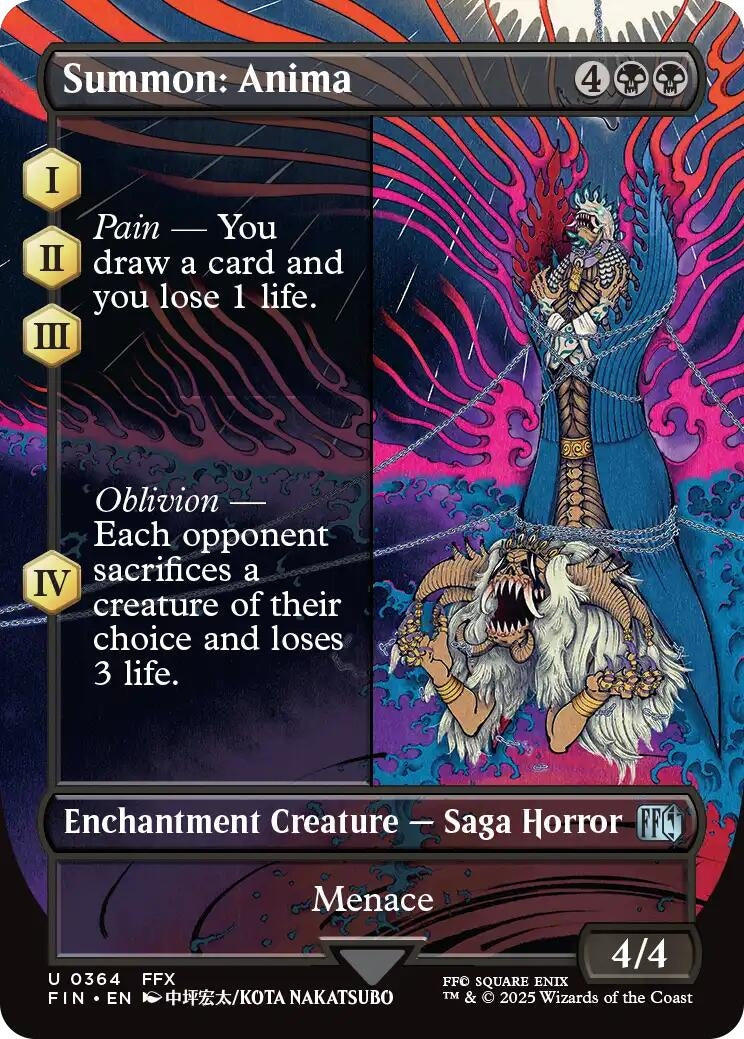 Image for Summon: Anima (Borderless) (364) - Magic: The Gathering