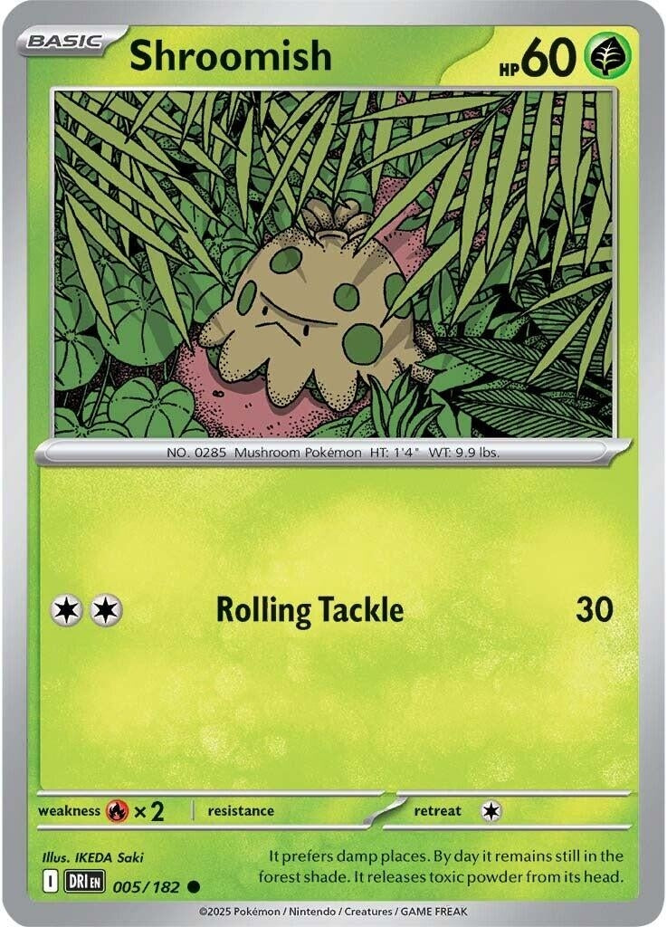 Image for Shroomish (005/182) - Pokemon