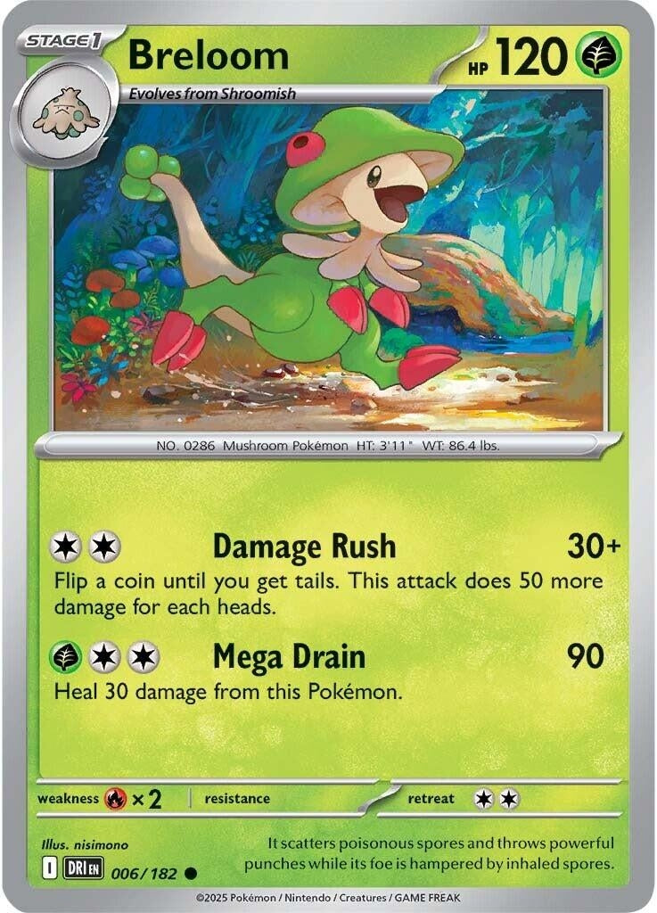 Image for Breloom (006/182) - Pokemon