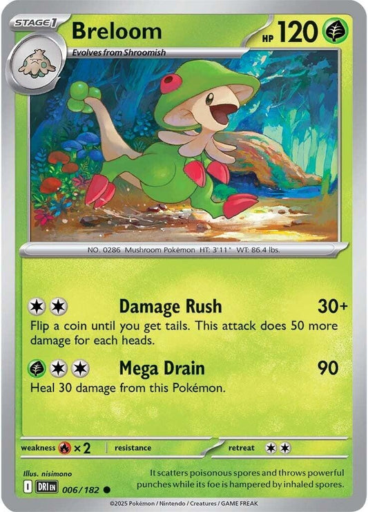 Image for Breloom (006/182) - Pokemon
