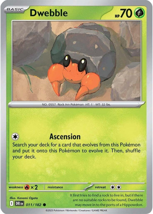 Image for Dwebble (011/182) - Pokemon