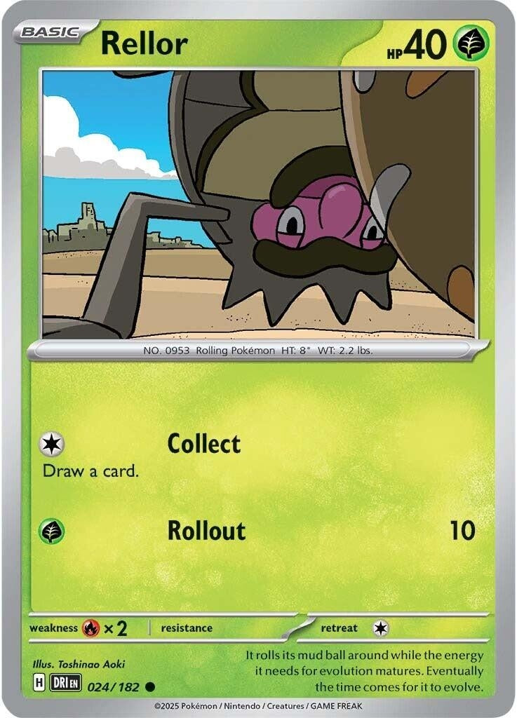 Image for Rellor (024/182) - Pokemon