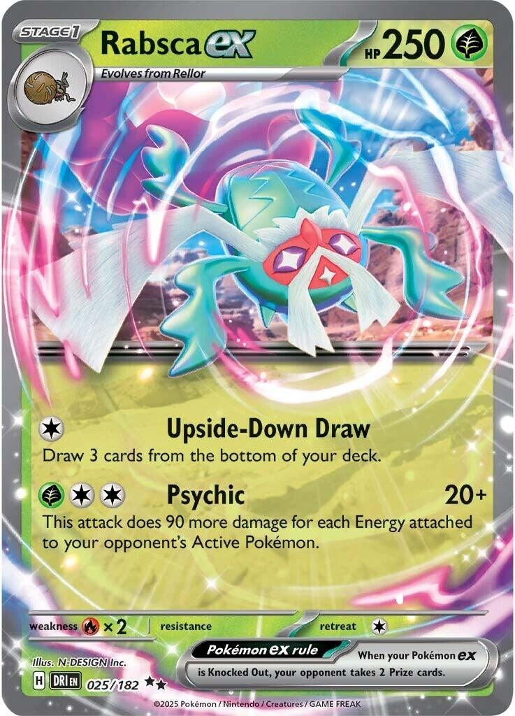 Image for Rabsca ex (025/182) - Pokemon