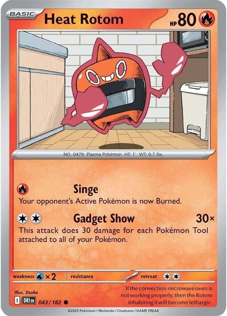 Image for Heat Rotom (043/182) - Pokemon