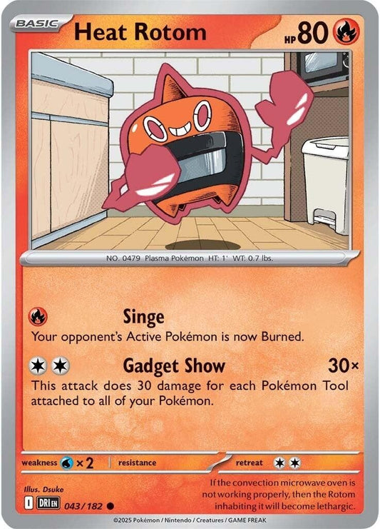 Image for Heat Rotom (043/182) - Pokemon