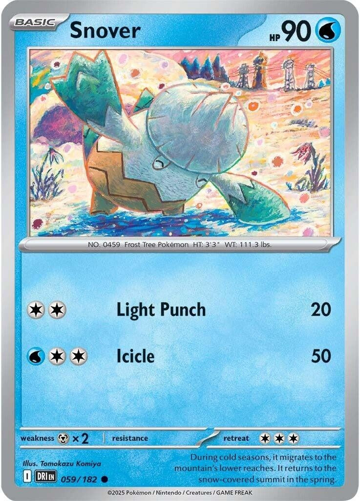 Image for Snover (059/182) - Pokemon