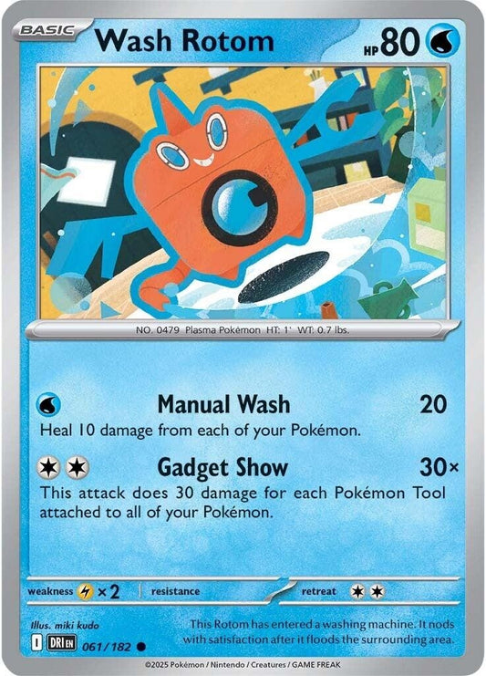Image for Wash Rotom (061/182) - Pokemon