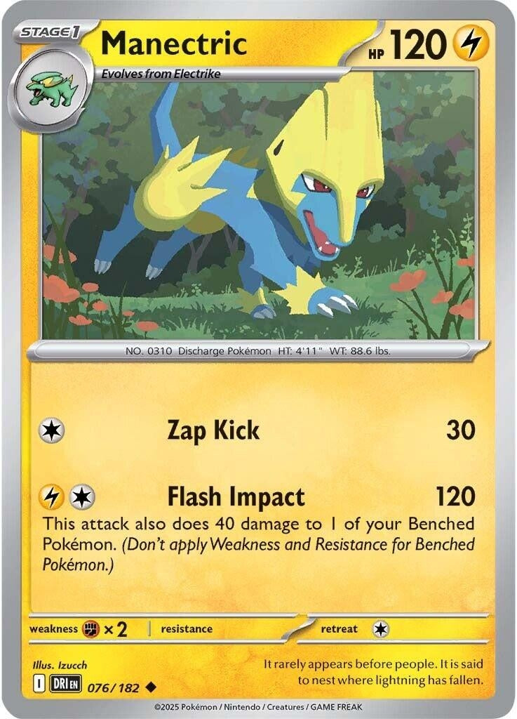 Image for Manectric (076/182) - Pokemon