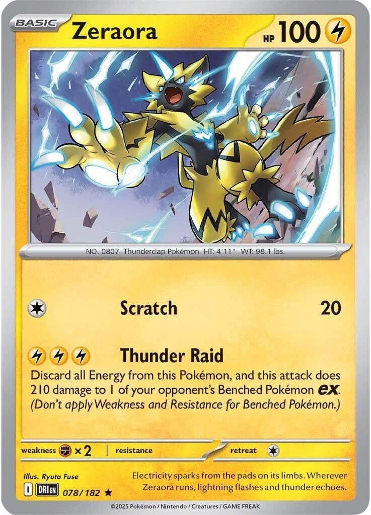 Image for Zeraora (078/182) - Pokemon
