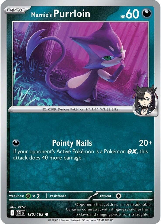 Image for Marnie's Purrloin (130/182) - Pokemon