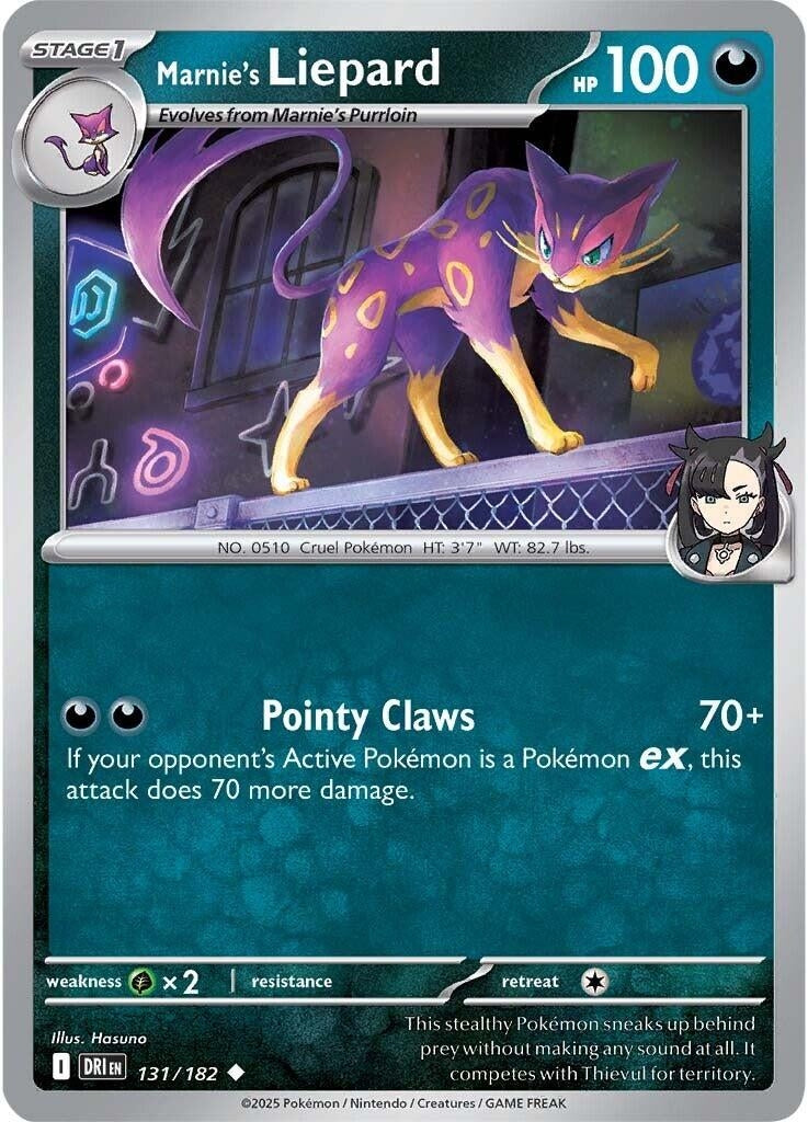 Image for Marnie's Liepard (131/182) - Pokemon