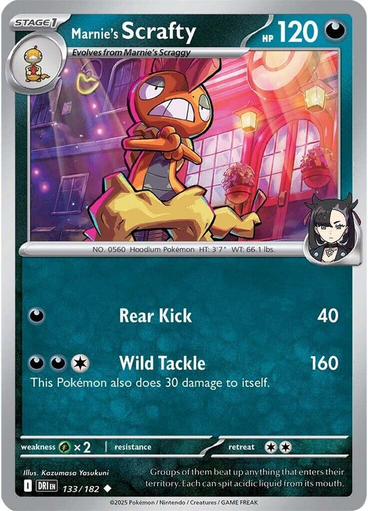 Image for Marnie's Scrafty (133/182) - Pokemon