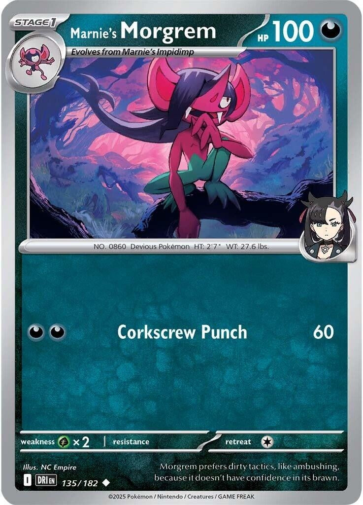 Image for Marnie's Morgrem (135/182) - Pokemon