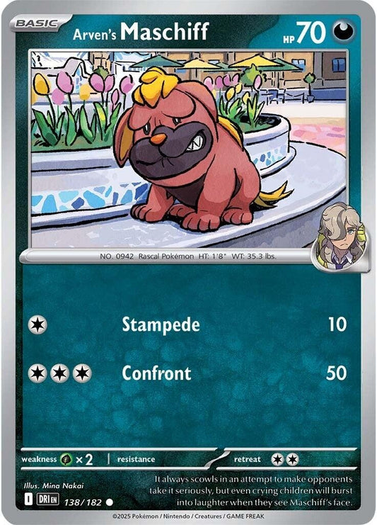 Image for Arven's Maschiff (138/182) - Pokemon
