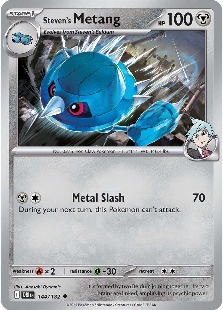 Image for Steven's Metang (144/182) - Pokemon