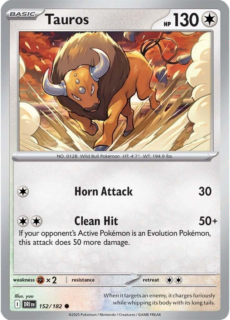 Image for Tauros (152/182) - Pokemon