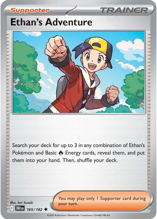 Image for Ethan's Adventure (165/182) - Pokemon