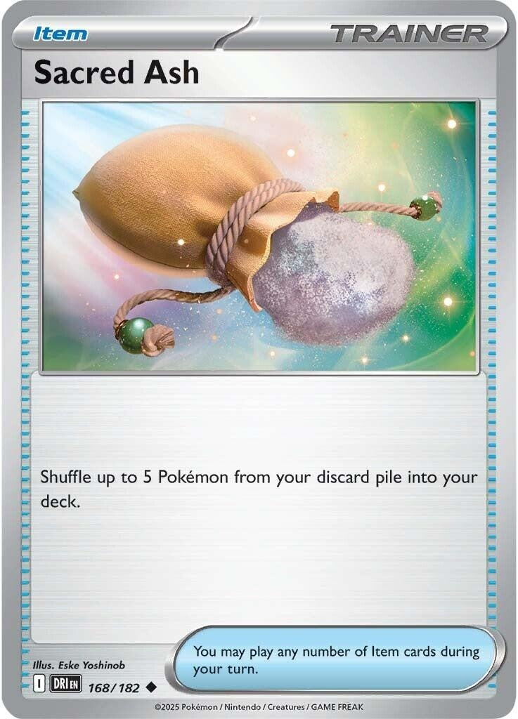 Image for Sacred Ash (168/182) - Pokemon