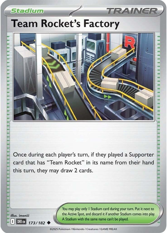Image for Team Rocket's Factory (173/182) - Pokemon