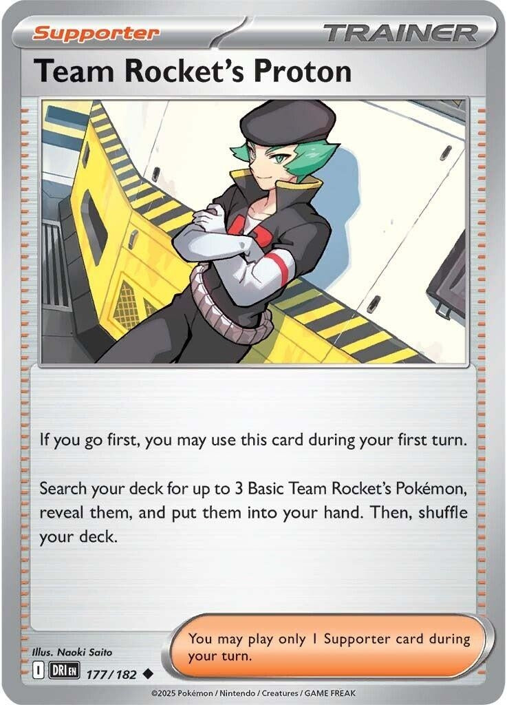 Image for Team Rocket's Proton (177/182) - Pokemon