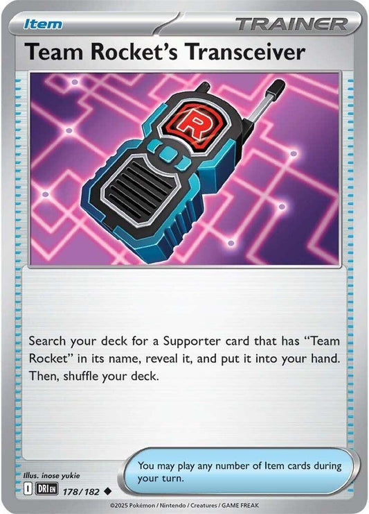 Image for Team Rocket's Transceiver (178/182) - Pokemon