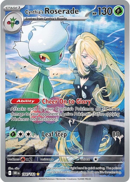 Image for Cynthia's Roserade (184/182) - Pokemon