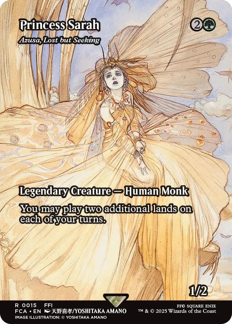 Image for Princess Sarah - Azusa, Lost but Seeking (Showcase) (15) - Magic: The Gathering