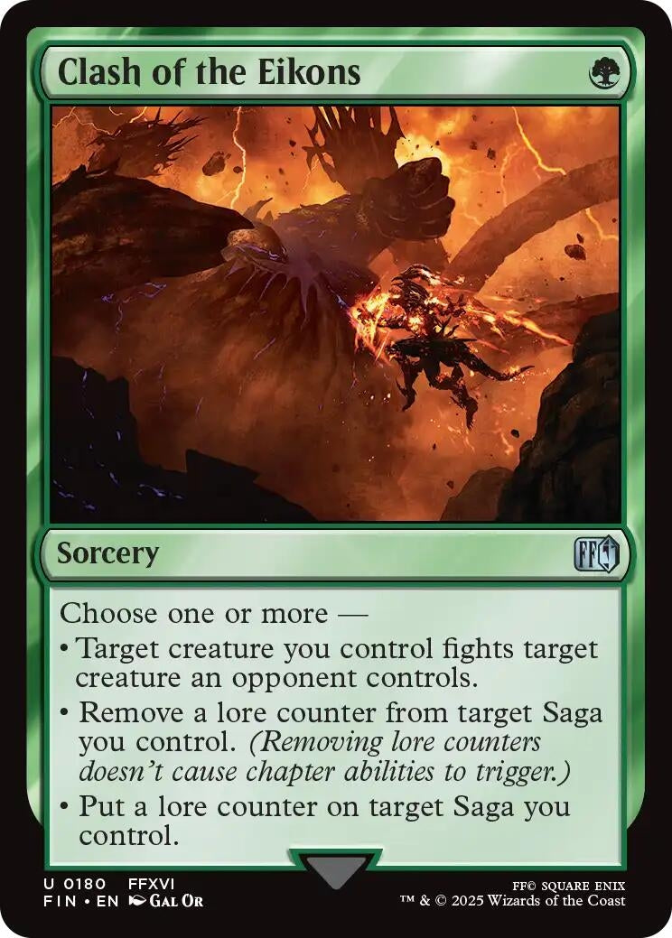 Image for Clash of the Eikons (180) - Magic: The Gathering