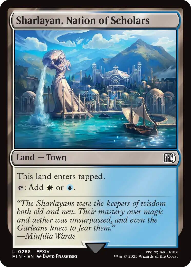 Image for Sharlayan, Nation of Scholars (288) - Magic: The Gathering