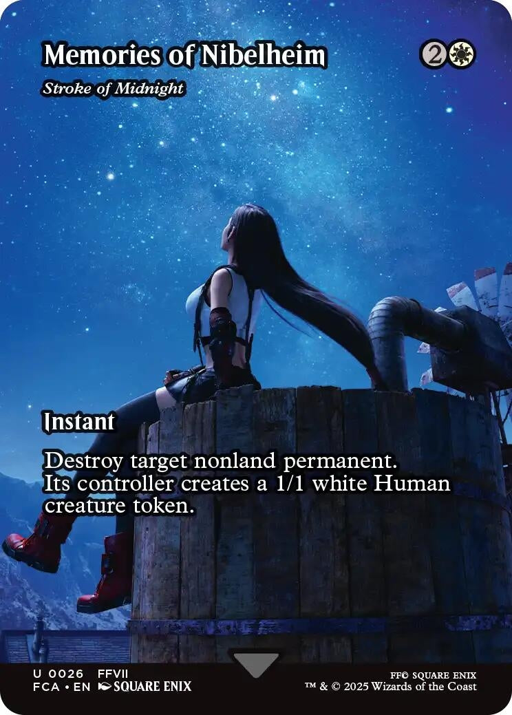 Image for Memories of Nibelheim - Stroke of Midnight (Showcase) (26) - Magic: The Gathering