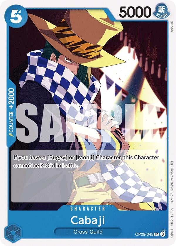 Image for Cabaji (Reprint) (OP09-045) - One Piece Card Game
