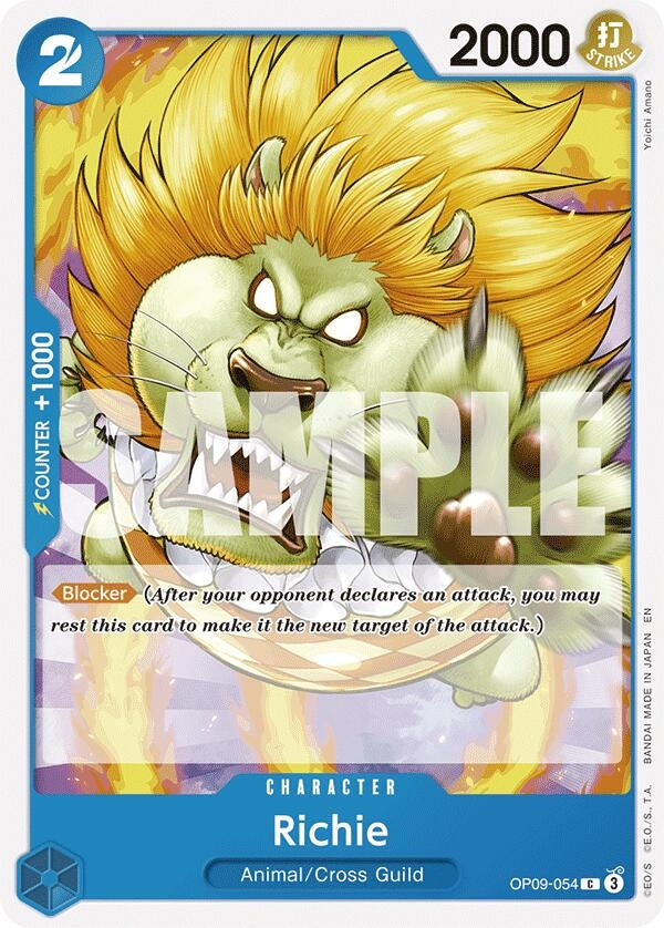 Image for Richie (Reprint) (OP09-054) - One Piece Card Game