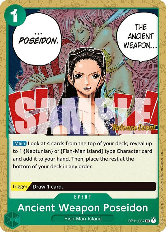 Ancient Weapon Poseidon (OP11-037)