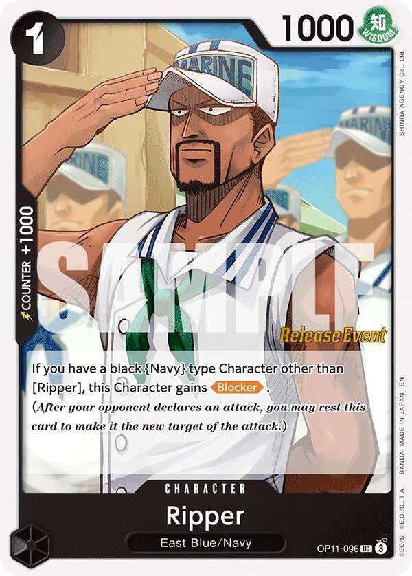 Image for Ripper (OP11-096) - One Piece Card Game